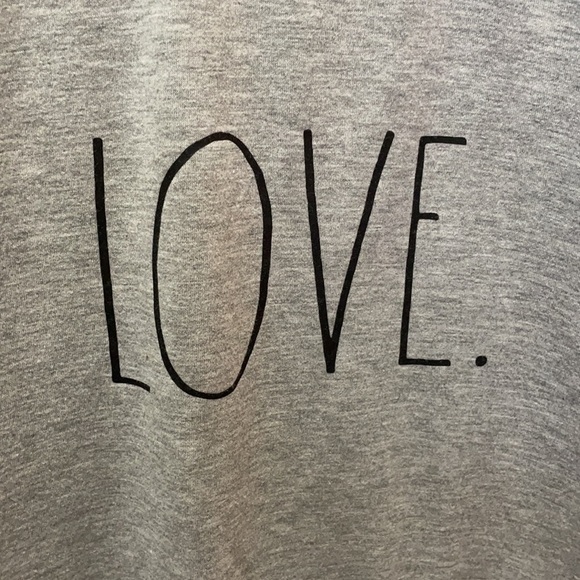 Rae Dunn LOVE. Sweatshirt Size Large - Picture 4 of 6